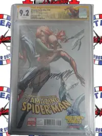 AMAZING SPIDER-MAN #700 MID TOWN EXCLUSIVE  SIGNED JSC  $550