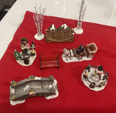 Christmas village figures , View more