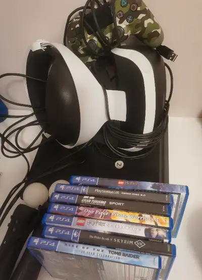 PlayStation 4 console + VR set