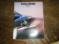 Polaris Indy 1993 Snowmobile Brochure