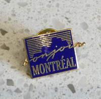 Montreal Quebec Bonjour Lapel Pin