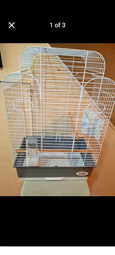 AS NEW LIVING WORLD BIRD CONDO CAGE 4 SM)MED BIRDS M, View more