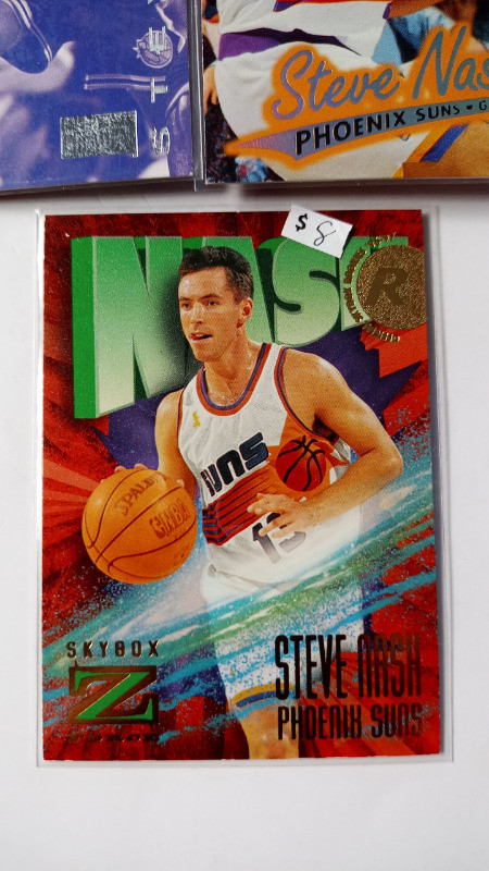 Steve Nash Phoenix Suns Rookie RC lot Skybox premium Ultra Z in Arts & Collectibles in St. Catharines - Image 4