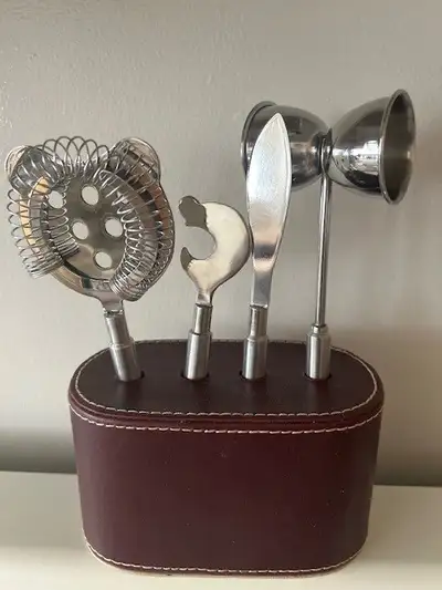 Mikasa 4-piece Bar Tool Set & Stand *NEW*, View more