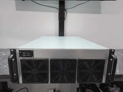 4U 7 gpu server case lot of 11, View more