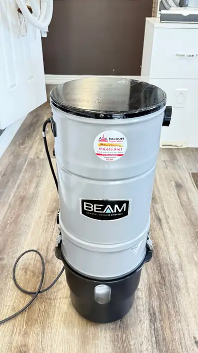 Keep your home pristine with this reliable pre-owned Beam central vacuum system, engineered for powe...