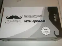 Cartouche de Toner MTH-Q5949X noir,Moustache HP laserjet printer