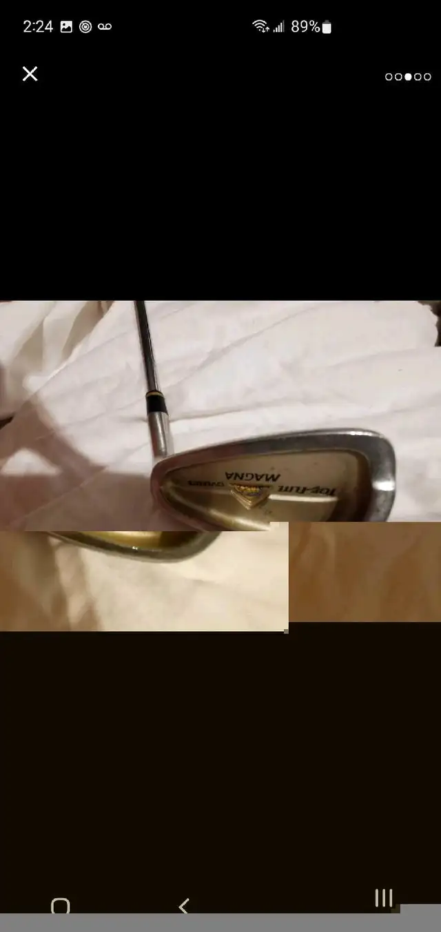 WOMENS RIGHT HANDED TOP FLITE MAGNA OVERSIZED GOLF IRONS 3,4 in Golf in Barrie - Image 5