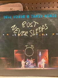 Neil Young & Crazy Horse “Rust Never Sleeps” Record Album 