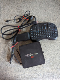 MXQPro 4K TV WIFI access Smart TV functionality