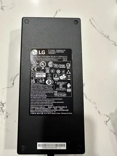 Genuine power supply LG Ultragear Ultrawide monitor 45GS95QE-B, View more