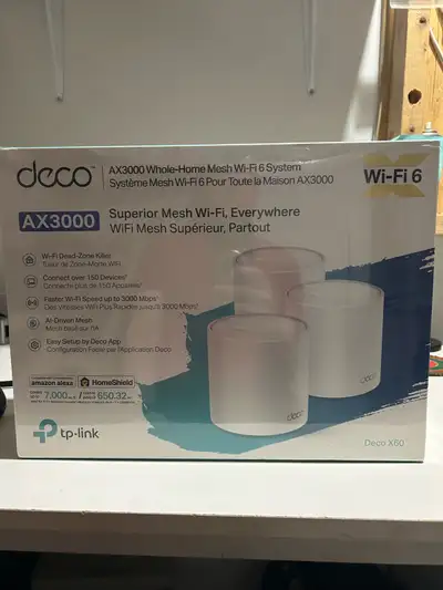 AX 3000 X60 sealed brand new, View more