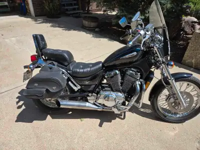 For sale, 800 suzuki intruder, with very low mileage, in excellent shape the bike needs nothing. Ple...