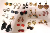 Costume jewelry earrings NEW