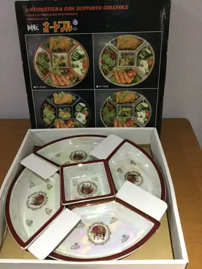 Fine Porcelain Antipasti serving plate, View more