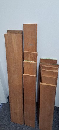 15pcs Mahogany Lumber assorted sizes