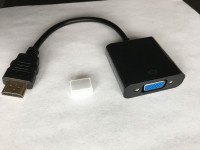 ADAPTEUR CONVERTISSEUR HDMI To VGA CABLE CONVERTER