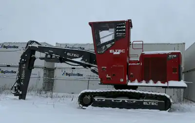 unused 2022 Eltec 317 log loader just needs grapple or processor Cummins engine 350hp @ 1800rpm (goo...