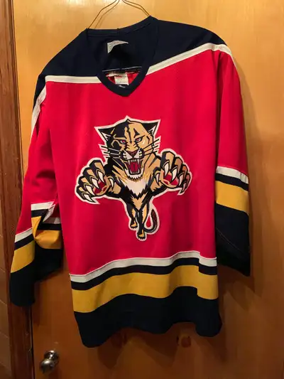 CHANDAILS DE HOCKEY CCM PRO DES PANTHERS DE FLORIDE ANCIENT LOG, View more