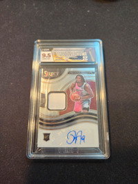 HGA 9.5 | 10 PRECIOUS ACHIUWA SELECT ROOKIE JERSEY AUTO /199