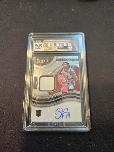 2020 - 2021 PANINI SELECT ROOKIE JERSEY AUTOGRAPHS PRECIOUS ACHIUWA TORONTO RAPTORS #RJA-ACH ROOKIE...