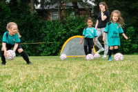 House league soccer for ages under 7 - under 13