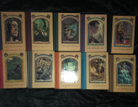 Lemony Snicket’s A Series of Unfortunate Events books 1-10