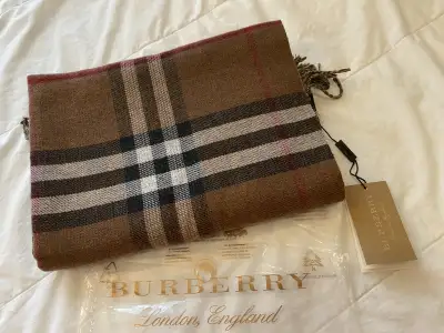 Burberry Reversible Scarf New, View more