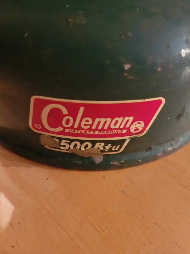 RADIATEUR AU GAS 3500 BTU / COLEMAN / 1968’S in Arts & Collectibles in Laurentides - Image 4