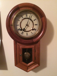 Antique Wall Wind-up Clock