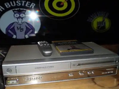 Philips DVP620VR DVD Player VCR Recorder Player Combo WITH Remote ALL DVD and VCR functions WORK $70