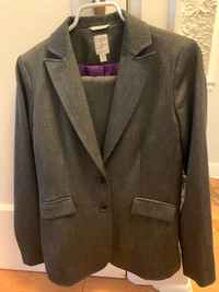 Tristan - 2 piece suit - ladies - charcoal grey