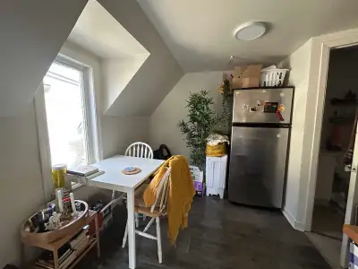 All-inclusive cozy and sunny 1 bedroom apartment available for rent in downtown Hull, featuring a pr...