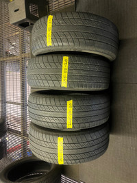 245-50-20 SLIGHTLY USED UNIROYAL ALL SEASON TIRES ON SALE!