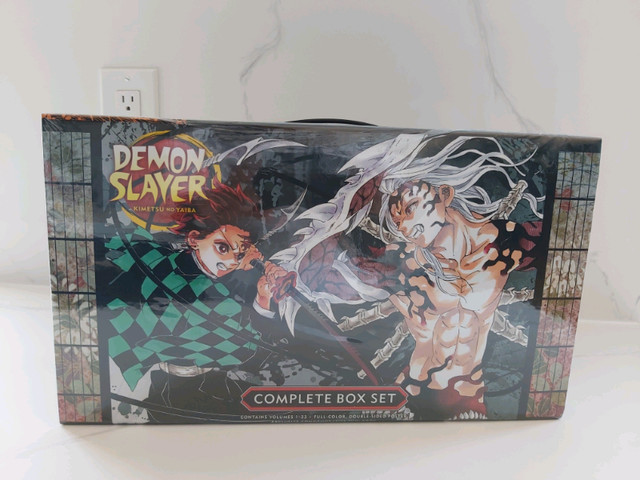 DEMON SLAYER manga box set. ( New sealed) volumes.1-23 in Comics & Graphic Novels in Markham / York Region - Image 2