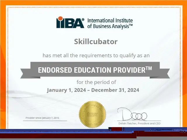 Business Analysis Training with CBAP Certification64520062413954121