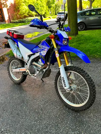 2018 WR250 in good condition, Used for trail riding Upgraded seat, folding mirrors, rear rack and mo...