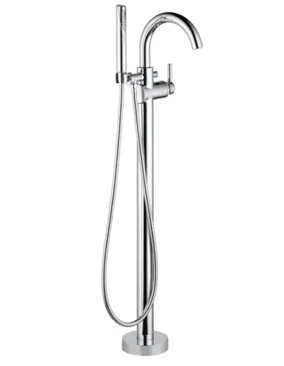 Brand New Delta Chrome Floor Tub Faucet For Sale, View more
