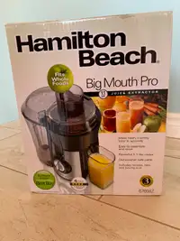 Hamilton Beach Juice Extractor - 67608Z