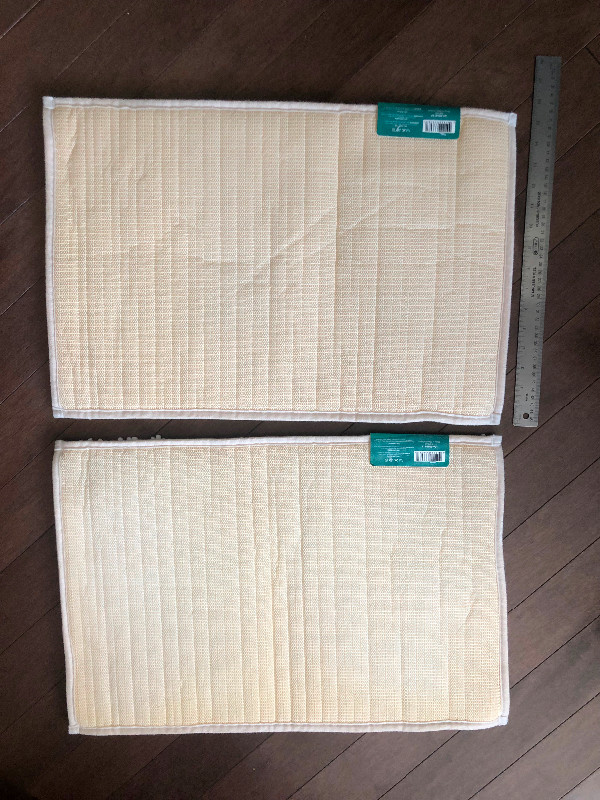 Off-white Chenille Bath Mat -2 in Rugs, Carpets & Runners in Strathcona County - Image 3