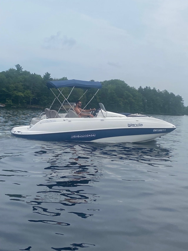 Seadoo deck boat Powerboats & Motorboats Kawartha Lakes Kijiji
