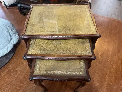 Antique Nesting Table, View more