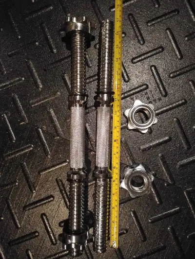 Pair of 16.5" Dumbbell Handles, View more