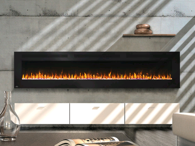 NAPOLEON 100  in.*ENTICE* IN WALL FIREPLACE RECESSED BRAND NEW, View more