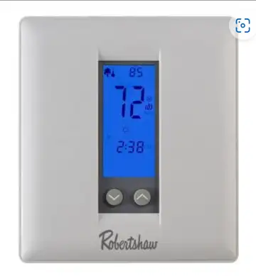 Robertshaw RS311N Non-Progr. Digital Thermostat 1-Heat/1-Cool, View more