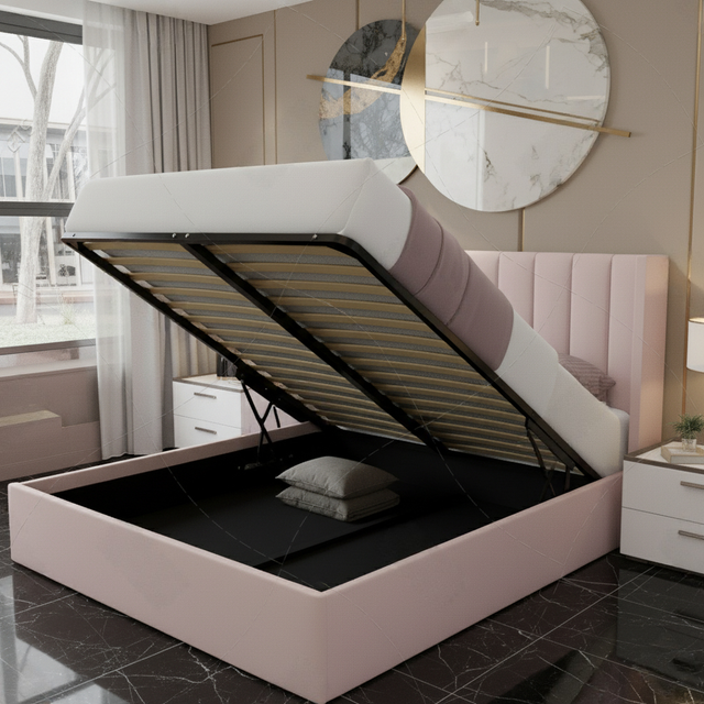 The Oasis Storage Bed Brand New - Pink Beds for Girls / Ladies in Beds & Mattresses in Burnaby/New Westminster - Image 8