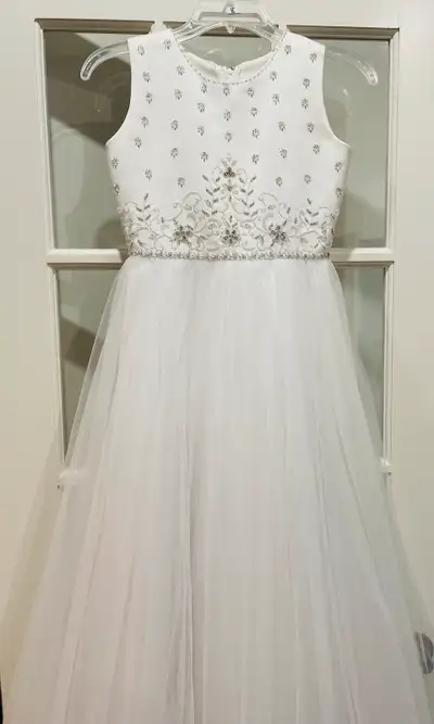 Communion dress & tiara, View more