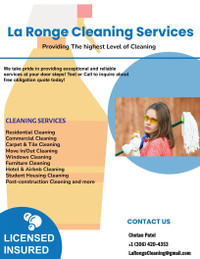 La Ronge cleaning Services 