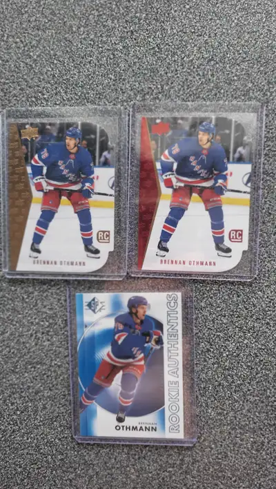 New York Rangers Brennan Othmann 3 Carte Hockey Card, View more