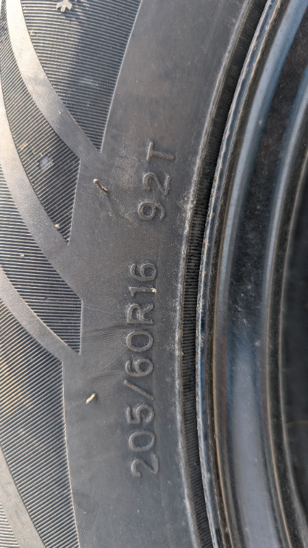 Winter Tires w Rims - Certified WinterTrek 205/60R16 in Tires & Rims in City of Toronto - Image 2